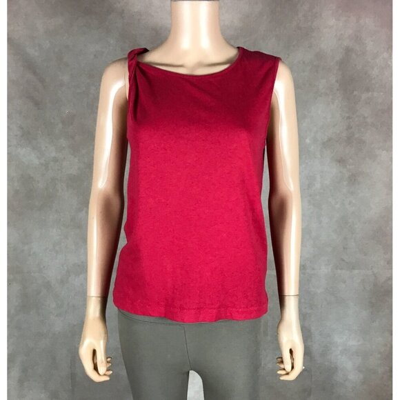CURRENT/ELLIOTT Linen & Cotton Red Tank Top NWT Size 1=SMALL - Picture 10 of 15